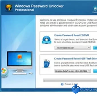 Windows Password Unlocker Professional