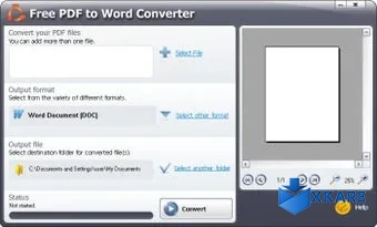 SmartSoft Free PDF to Word Converter