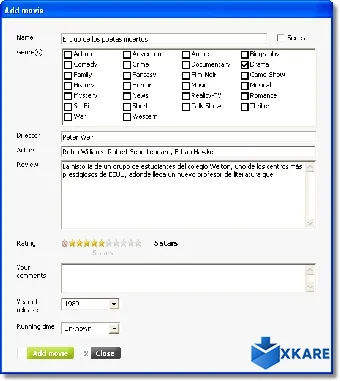 Simple Movie Database
