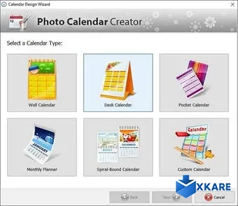 AMS Photo Calendar Creator