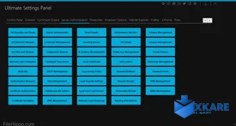 Ultimate Settings Panel