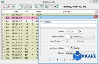 Date Reminder