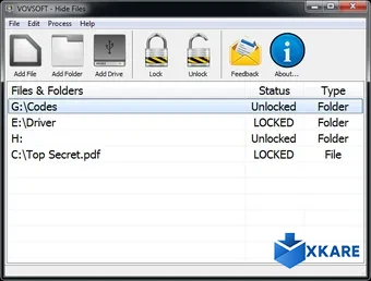 Hide Files