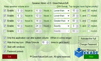 Speaker Admin