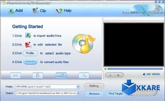 Free M4a to MP3 Converter