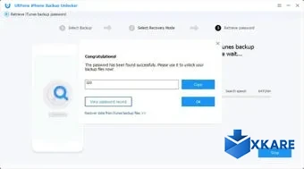 UltFone iPhone Backup Unlocker