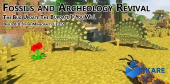 Fossils and Archeology Revival mod for Minecraft