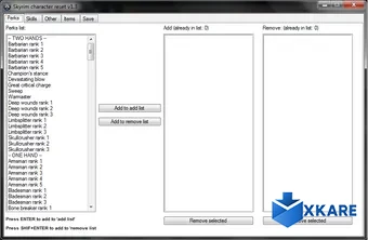 Skyrim Character Editor