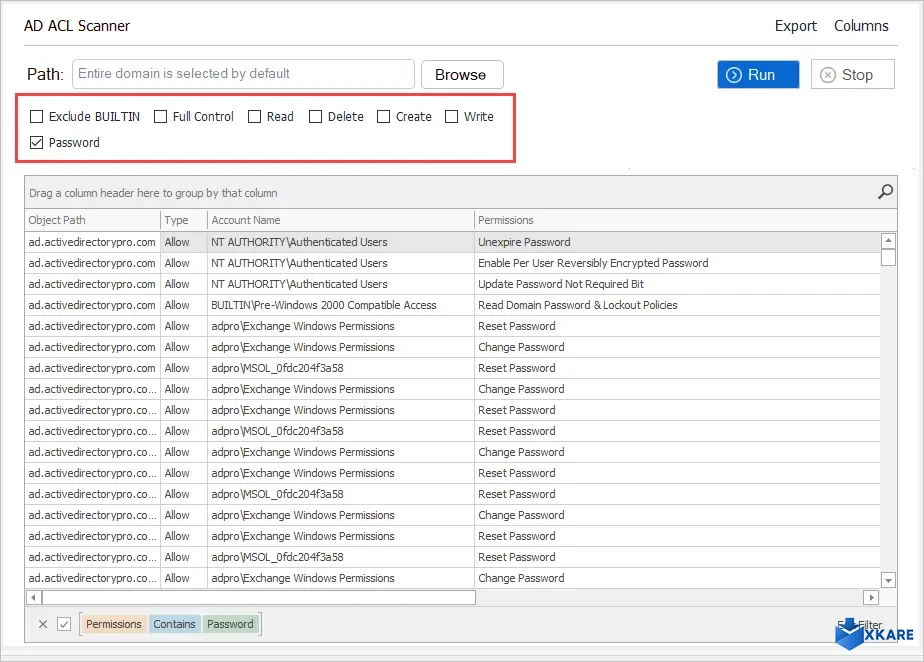 AD ACL Scanner