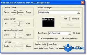 Another Matrix Screen Saver