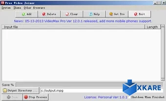 Free Video joiner